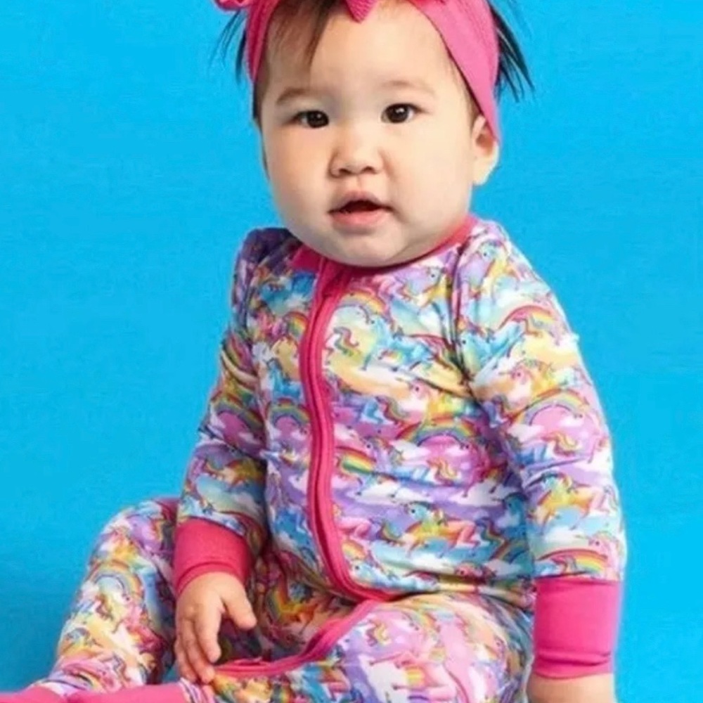 NWT Posh Peanut Lisa Frank Markie Magic Convertible One Piece 3-6 Months